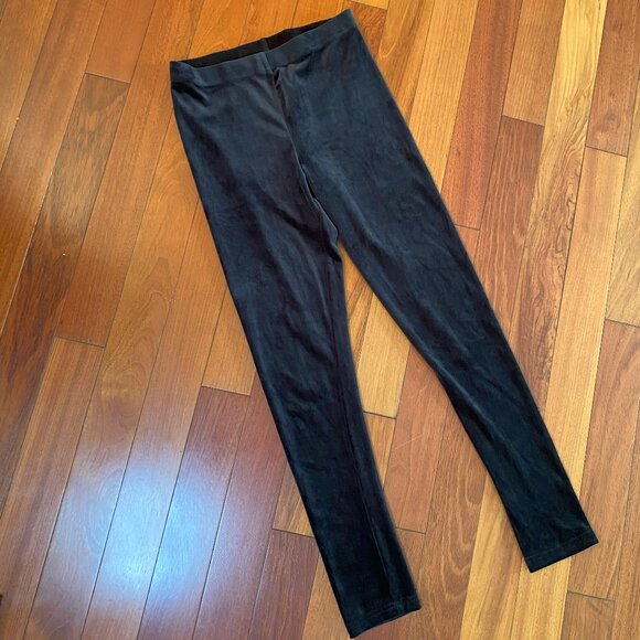 Black Fleece Leggings size Medium - Picture 1 of 5